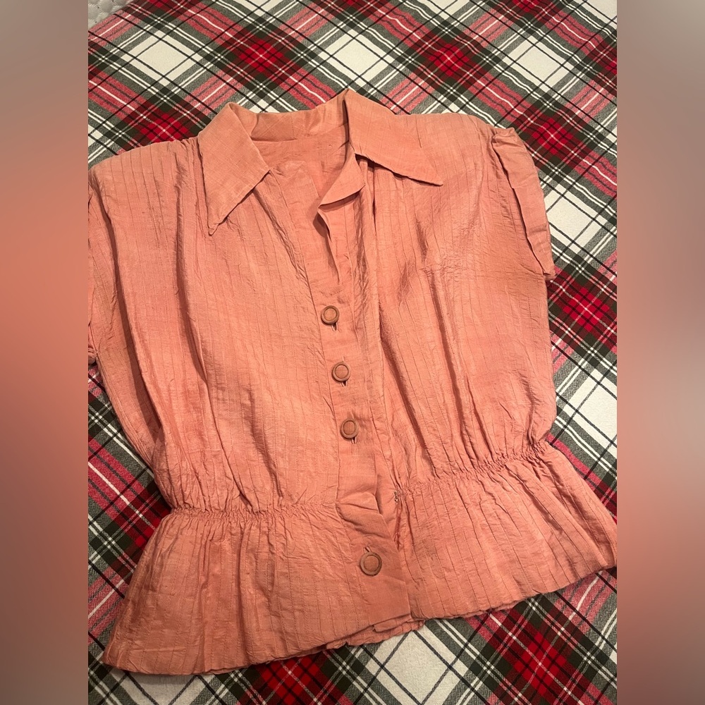 VINTAGE RARE Adele Simpson 40s skirt set
